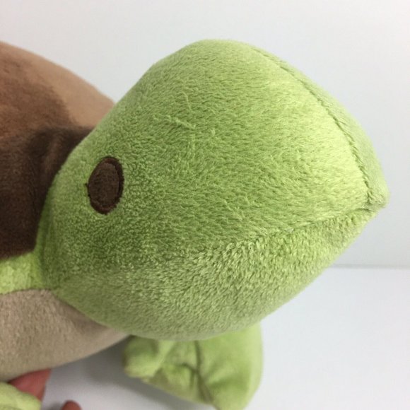 Circo Target Plush Turtle Tortoise Pillow Reptile Green Brown Bedding Decor Toy - Picture 7 of 12